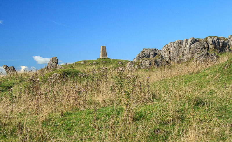 Harboro Rock's trig Harboro Rock's trig